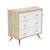 Commode 3 tiroirs - access Marron+Marron/blanc 8 - vertbaudet enfant 