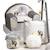 Fauteuil enfant en coton - babyfan Gris 3 - vertbaudet enfant 