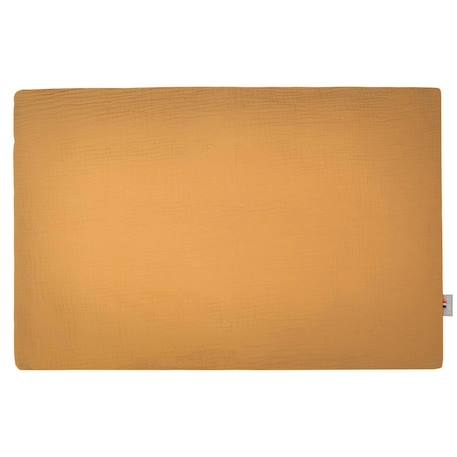 Taie d'oreiller unie en double gaze de coton Beige+Blanc+Bleu+Camel+Écru+Gris+Rose+Terracotta+Vert 8 - vertbaudet enfant 