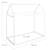 Lit cabane en bois fsc® pour enfant - lit montessori au sol Blanc 3 - vertbaudet enfant 