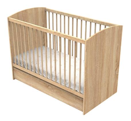Tiroir de lit bébé - azur Marron 2 - vertbaudet enfant 