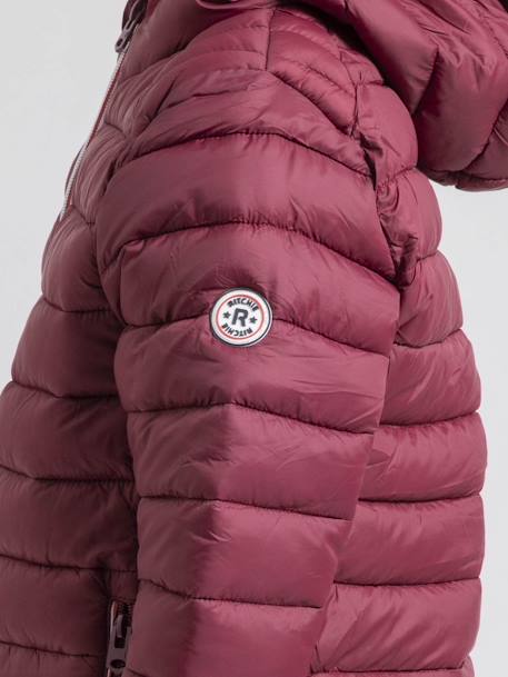 Doudoune légère capuche zilling garçon Bordeaux+Gris+Kaki 3 - vertbaudet enfant 