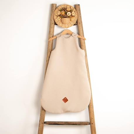 Gigoteuse d'été en nid d'abeille - tog 0,5 Beige+Bleu+Écru+Gris clair+Rose+Vert 3 - vertbaudet enfant 