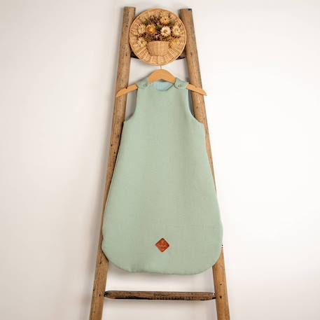 Gigoteuse d'été en nid d'abeille - tog 0,5 Beige+Bleu+Écru+Gris clair+Rose+Vert 33 - vertbaudet enfant 