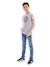 T-shirt pur coton organique nagel garçon Gris+Noir 4 - vertbaudet enfant 