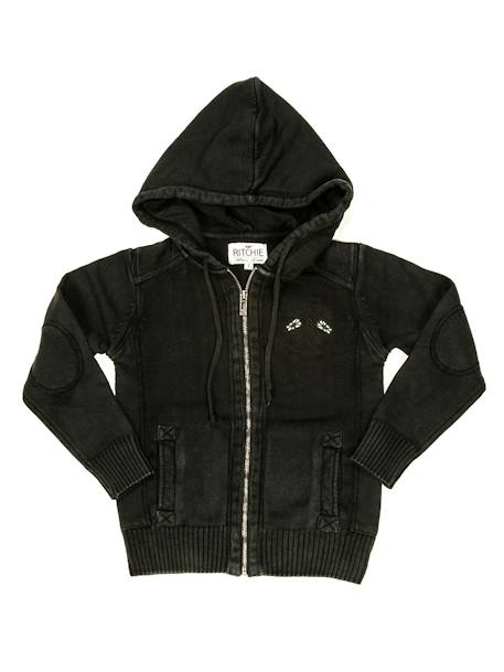Gilet luicio garçon Gris+Marine 1 - vertbaudet enfant 