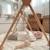 Portique d'éveil en bois - arche de jeux Blanc+Natural 8 - vertbaudet enfant 