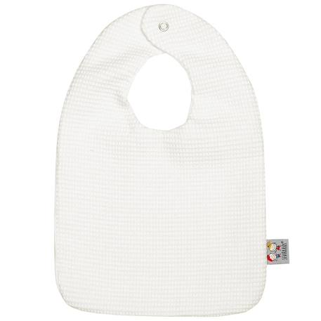 Bavoir en coton nid d'abeille Beige+Bleu+Écru+Gris clair+Rose+Vert 5 - vertbaudet enfant 