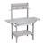 Table sable et eau en bois massif lasuré Gris+Teck 1 - vertbaudet enfant 