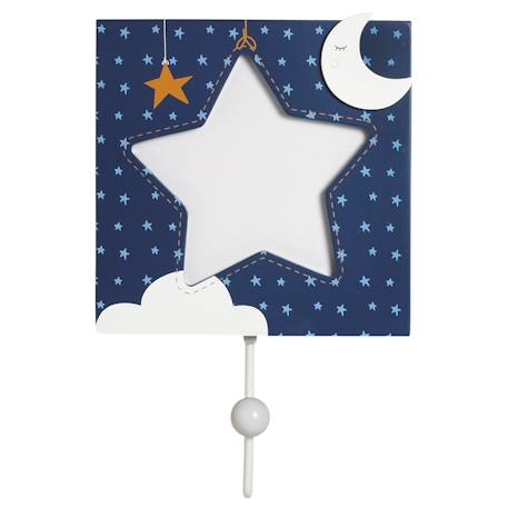Set 3 patères en bois - merlin Bleu 3 - vertbaudet enfant 