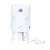 Lampe de chevet en coton - blue baleine Blanc 3 - vertbaudet enfant 