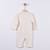 Combinaison bébé en tricot de coton bio Bleu+Écru+Natural+Rose 12 - vertbaudet enfant 