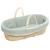 Couffin bébé avec matelas habillage et drap housse jeanne Beige+Blanc+Bleu+Camel+Écru+Gris clair+Rose+Terracotta+Vert de gris 43 - vertbaudet enfant 