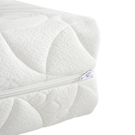 Matelas bébé bamboo | déhoussable Blanc 6 - vertbaudet enfant 