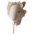 Trophée mural souris edvina en lin – décoration chambre bébé enfant Beige 1 - vertbaudet enfant 