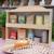 Jouet en bois - etagère avec épicerie Gris 2 - vertbaudet enfant 