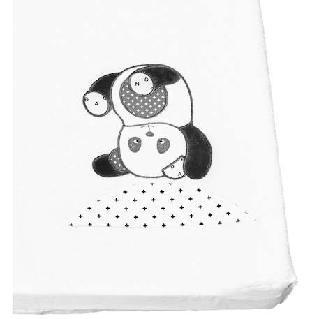 Matelas à langer en coton - chao chao Blanc 2 - vertbaudet enfant 