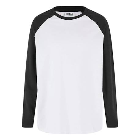 T-shirts coton Blanc / noir / vert 2 - vertbaudet enfant 