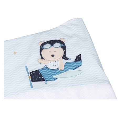 Matelas à langer en coton - lazare Blanc 2 - vertbaudet enfant 