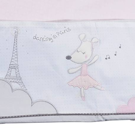 Parure de lit et taie en coton - lilibelle Rose 3 - vertbaudet enfant 
