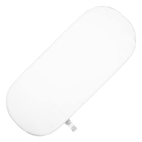 Matelas ovale bébé – couffin moïse panier à langer – made in france Blanc 1 - vertbaudet enfant 