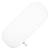 Matelas ovale bébé – couffin moïse panier à langer – made in france Blanc 1 - vertbaudet enfant 