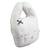 Coussin déco lapin en polyester - miss fleur de lune Blanc 2 - vertbaudet enfant 
