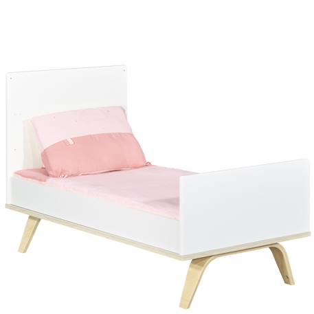Lit bébé évolutif en bois - serena Blanc 2 - vertbaudet enfant 