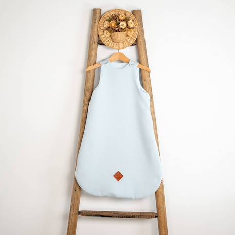 Gigoteuse d'été en nid d'abeille - tog 0,5 Beige+Bleu+Écru+Gris clair+Rose+Vert 9 - vertbaudet enfant 