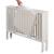 Lit pour enfant à barreaux pliable  avec matelas Blanc+Bois naturel 4 - vertbaudet enfant 
