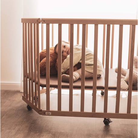 Parc bébé pliable Blanc 3 - vertbaudet enfant 