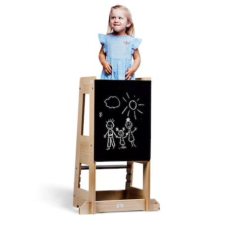 Tableau ardoise pour tour d'apprentissage felix Noir 4 - vertbaudet enfant 