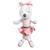 Hochet petite souris danseuse étoile en velours - lilibelle Rose 1 - vertbaudet enfant 