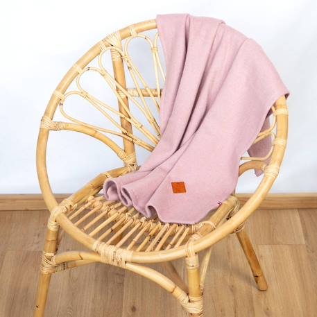 Couverture polaire  coton ultra-doux Beige+Écru+Moutarde+Rose+Vert eucalyptus 19 - vertbaudet enfant 