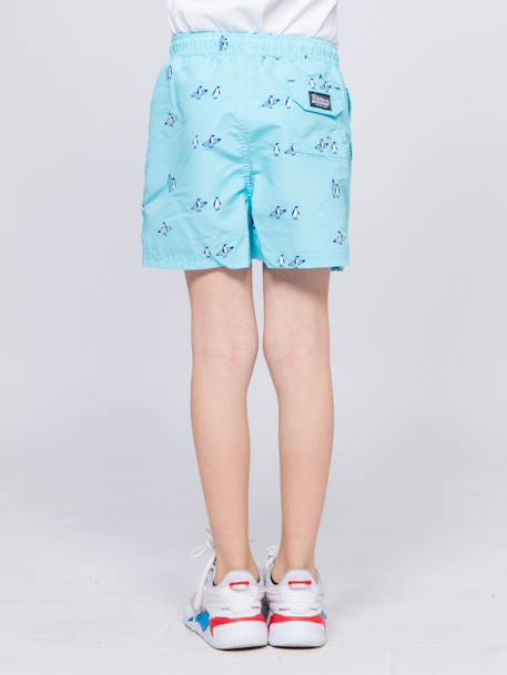 Short de bain gilson garçon Bleu ciel+Bleu marine 3 - vertbaudet enfant 