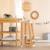 Tour d'apprentissage évolutive en bambou fsc® Anthracite+Blanc+Blanc - naturel+Naturel 16 - vertbaudet enfant 