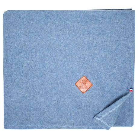 Couverture polaire  coton ultra-doux Beige+Denim+Écru+Moutarde+Rose 7 - vertbaudet enfant 