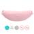 Bavoir récupérateur en silicone Gris+Rose 9 - vertbaudet enfant 