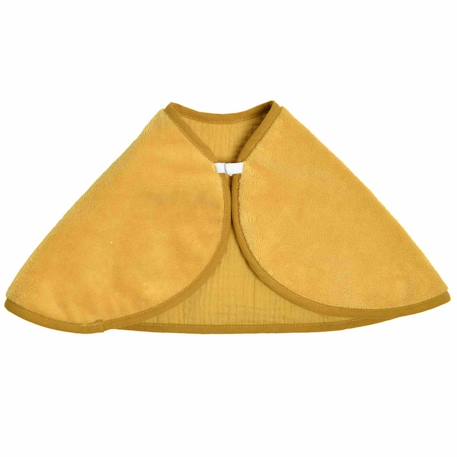 Bavoir d'épaule en gaze de coton et bambou Denim+Gris+Moutarde 12 - vertbaudet enfant 