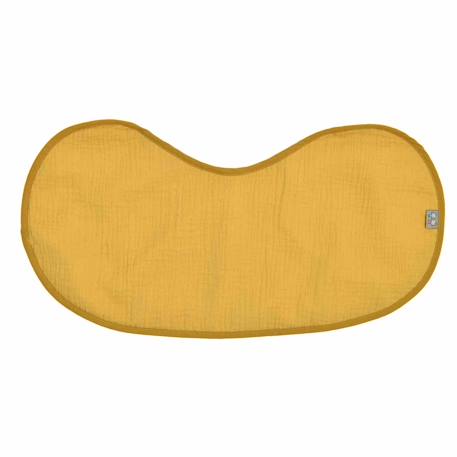 Bavoir d'épaule en gaze de coton et bambou Denim+Gris+Moutarde 9 - vertbaudet enfant 