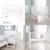 Berceau cododo 3en1 avec matelas et barrière safe asleep Blanc+Gris taupe 5 - vertbaudet enfant 