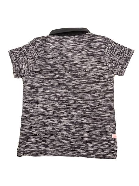 Polo primo garçon Noir 3 - vertbaudet enfant 