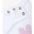 Combishort bébé en coton jacquard biologique doris Blanc / gris 4 - vertbaudet enfant 
