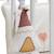 Jouet d'activités enfant tipi en velours - timouki Blanc 2 - vertbaudet enfant 