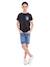 T-shirt pur coton organique nampty garçon Blanc+Bleu marine+Gris+Noir 16 - vertbaudet enfant 
