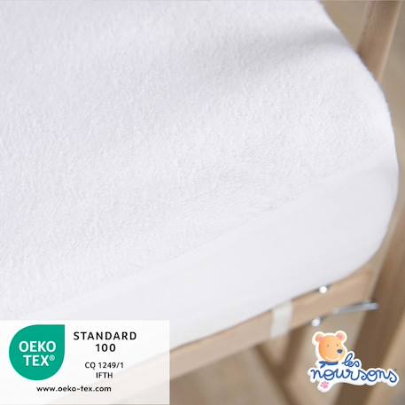 Protège matelas bébé anti acariens - alèse imperméable Blanc 6 - vertbaudet enfant 