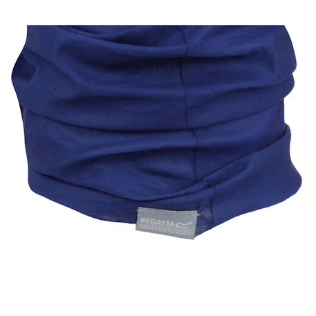Cache-cou polyester multitube Bleu oxford+Rose fluo 2 - vertbaudet enfant 