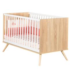 Chambre et rangement-Chambre-Lit évolutif en bois - seventies