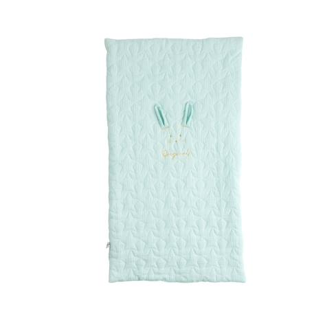 Couvre lit rectangulaire berceau en coton - original Blanc+Bleu ciel+Bleu nuit+Jaune+Rose 4 - vertbaudet enfant 