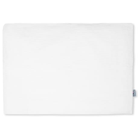 Taie d'oreiller unie en double gaze de coton Beige+Blanc+Bleu+Camel+Écru+Gris+Rose+Terracotta+Vert 3 - vertbaudet enfant 